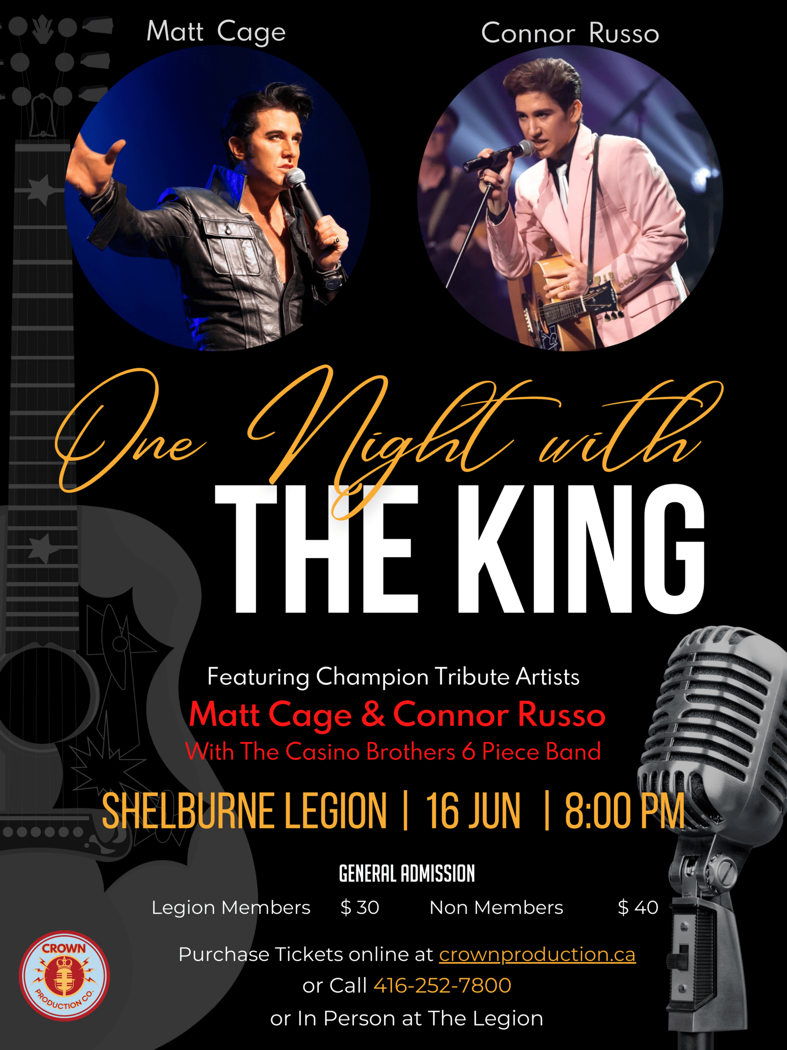 One Night with the King Shelburne