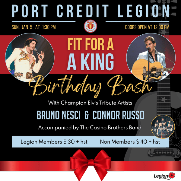 Bruno Nesci and Connor Russo at Port Credit Legion