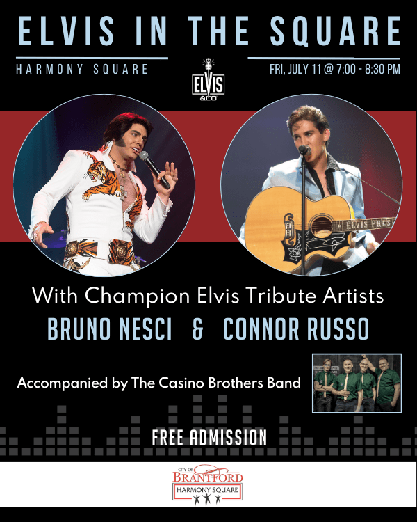 Elvis And Co presents Elvis In The Square at Harmony Square Brantford