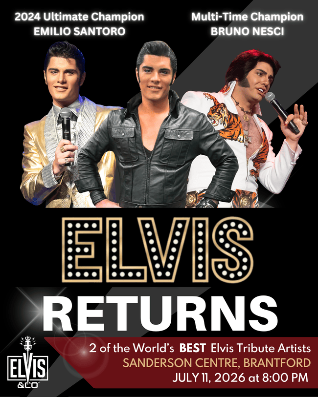 Elvis Returns Brantford 2026
