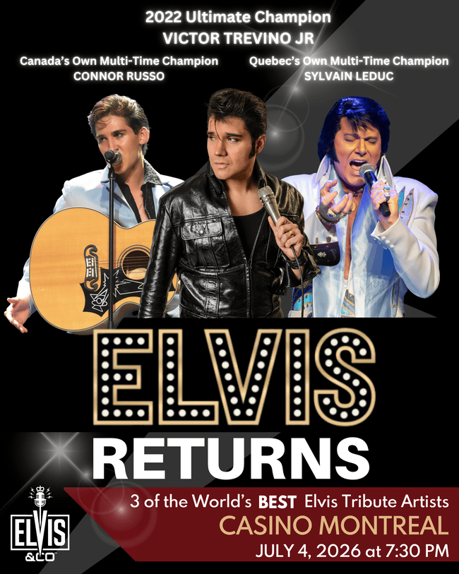 Elvis Returns Montreal Casino