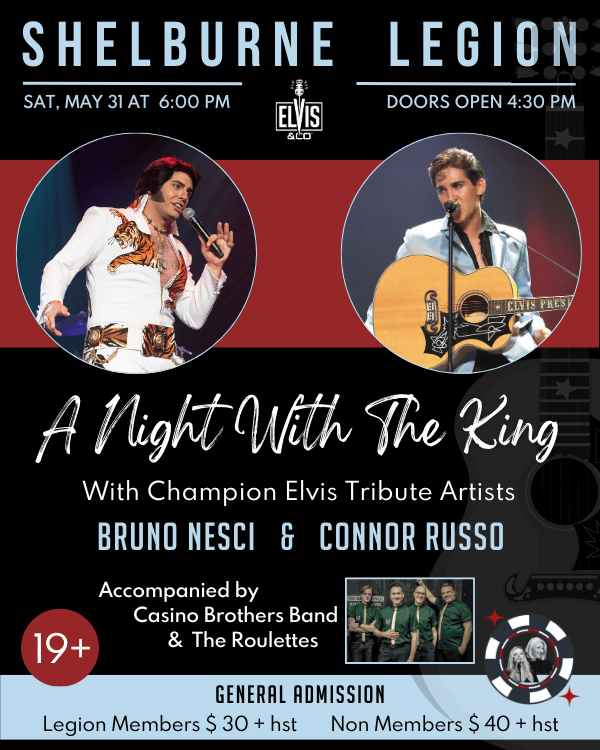 Elvis & Co - A Night With The King in Shelburne