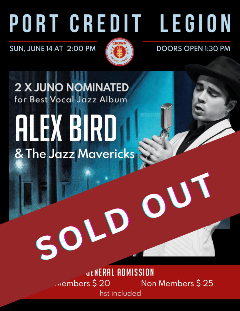 Crown Production Presents Alex Bird & The Jazz Mavericks