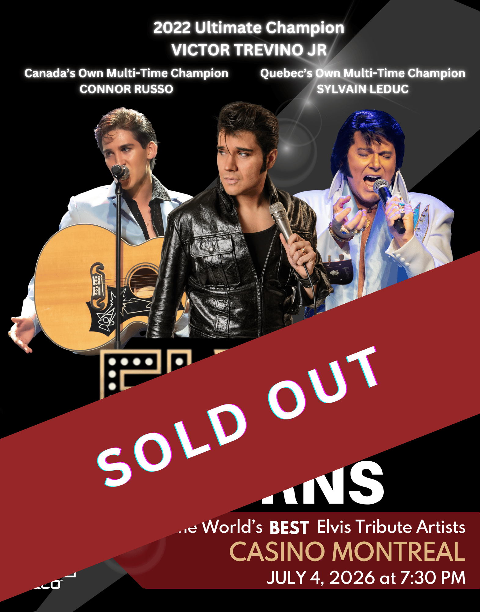 Elvis & Co Sold Out at the Montreal Casino