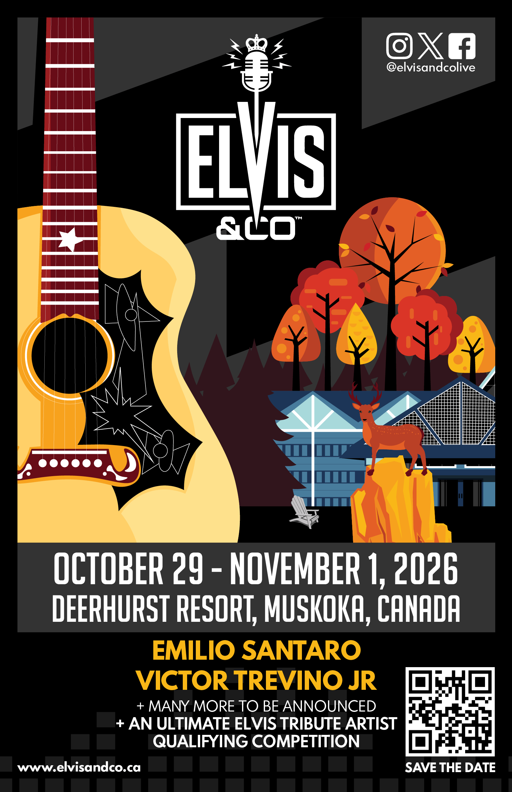 2026 Elvis & Co Festival Poster