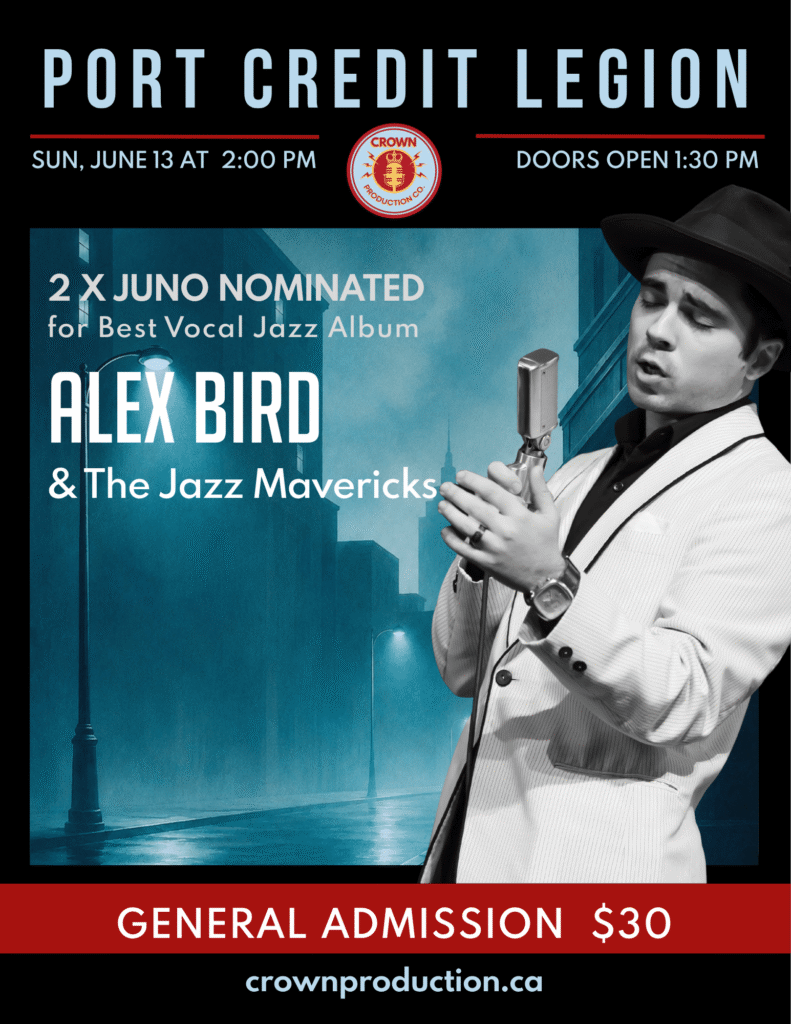 Alex Bird at the Port Credit Legion