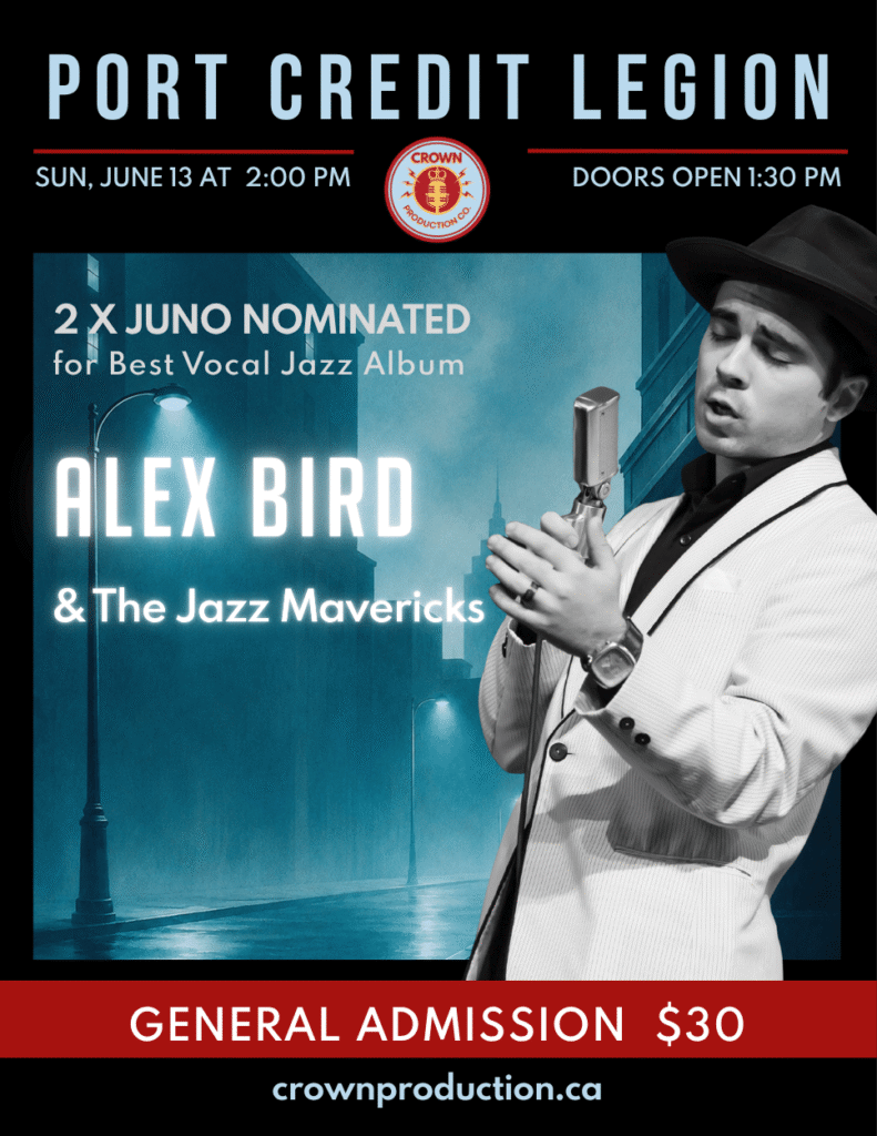 Alex Bird at the Port Credit Legion